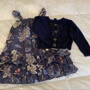 Baby Gap Dress/Cardigan